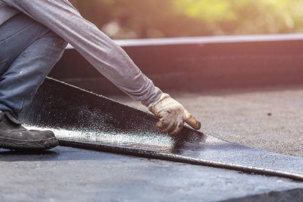 Professional Waterproofing technician working in Berkeley Heights, NJ